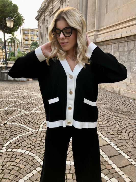 Cardigan Chanel con tasche